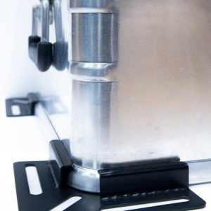 Zarges Cargo Organizer Mounting Bracket, Mounting Brackets Only, For Zarges K470/ K440 and K420 Cargo Organizers, Set of 4 – 700-1770-ZINC