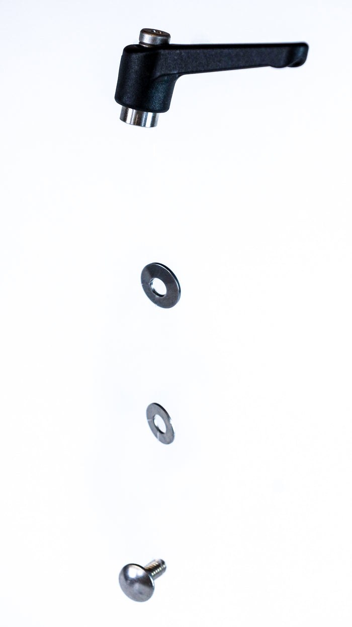 Zarges Cargo Organizer Mounting Bracket, Mounting Hardware for Zarges 700-1770 Mounting Brackets – 700-1771-ZINC