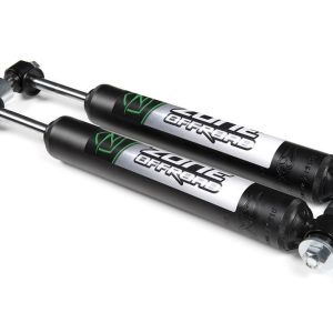 Zone Offroad Steering Stabilizer, Dual, Steel, With Mounting Brackets/ Installation Hardware – ZON7250