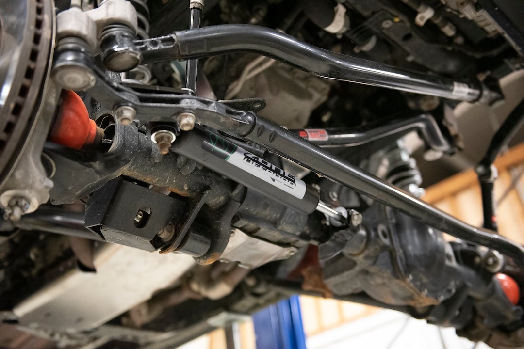Zone Offroad Steering Stabilizer, Single, Steel, Without Mounting Brackets – ZON7420