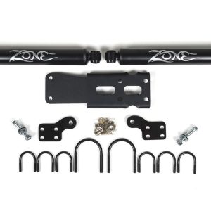 Zone Offroad Steering Stabilizer, Single, Steel, With Mounting Brackets/ Installation Hardware – ZON7450