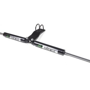 Zone Offroad Steering Stabilizer, Dual, Steel, With Mounting Brackets/ Installation Hardware – ZON7451