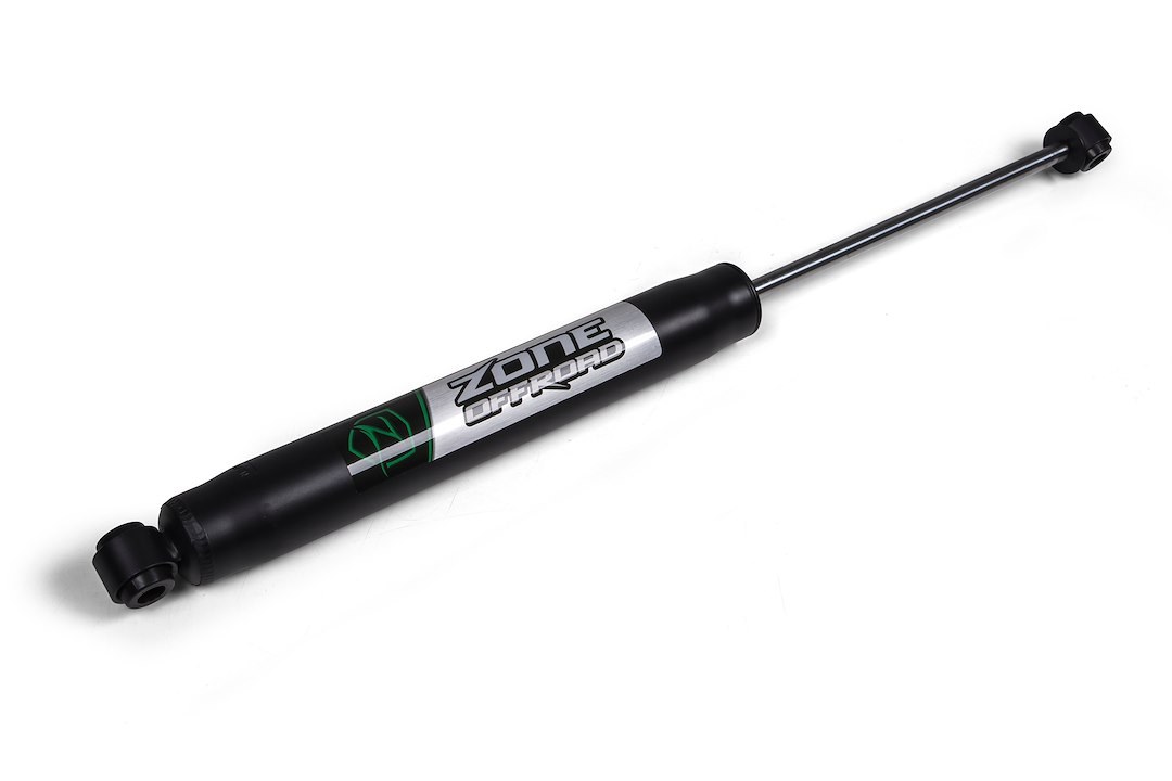 Zone Offroad Shock Absorber, Nitrogen Gas Charged, Without Reservoir, Non Adjustable Valving, Without Shock Boots, Black Shock Body, Single – ZON7601