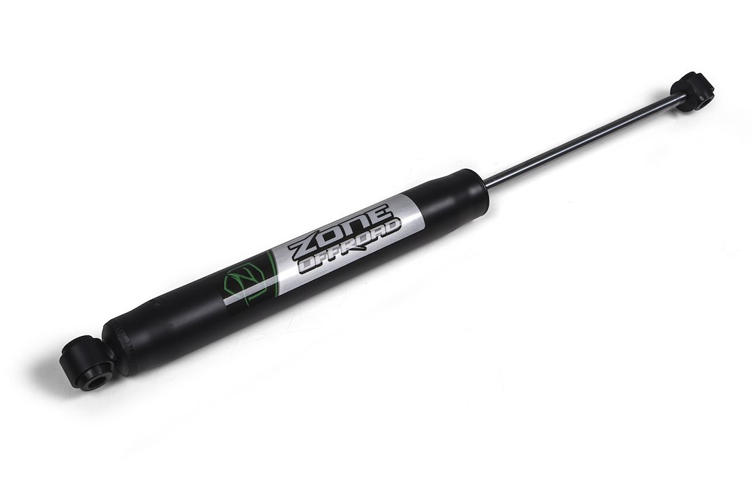 Zone Offroad Shock Absorber, Nitrogen Gas Charged, Without Reservoir, Non Adjustable Valving, Without Shock Boots, Black Shock Body, Single – ZON7701