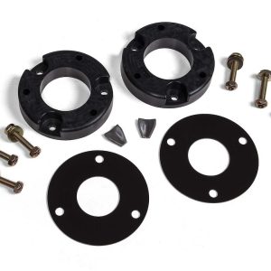 Zone Offroad Leveling Kit Suspension, 2 Inch Lift, Strut Spacers, With Strut Assembly Spacers/ Steering Stop Extensions/ Hardware – ZONC1222