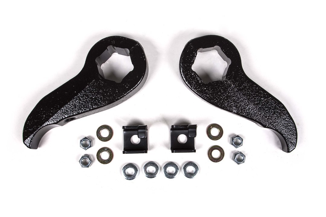 Zone Offroad Leveling Kit Suspension, 2 Inch Lift, Torsion Key, With Tosion Bar Keys/ Hardware – ZONC1230
