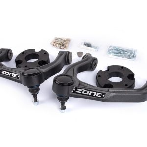 Zone Offroad Leveling Kit Suspension, 2 Inch Lift, Strut Assembly Spacer, With Strut Spacers/ Upper Control Arms/ Hardware – ZONC1241