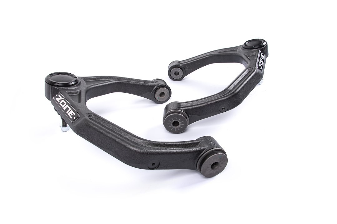 Zone Offroad Control Arm, Adventure, Tubular, Non Adjustable, Black, Steel, Set of 2 – ZONC2321
