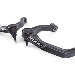 Zone Offroad Control Arm, Adventure, Tubular, Non Adjustable, Black, Steel, Set of 2 – ZONC2321