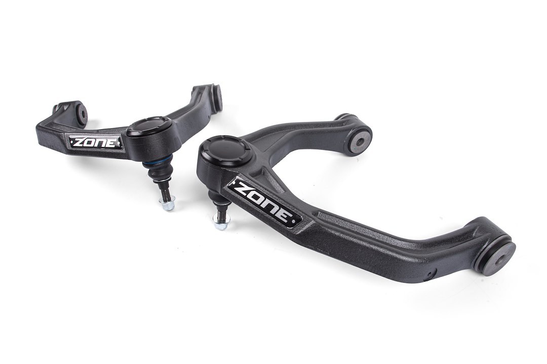 Zone Offroad Control Arm, Adventure, Tubular, Non Adjustable, Black, Steel, Set of 2 – ZONC2321