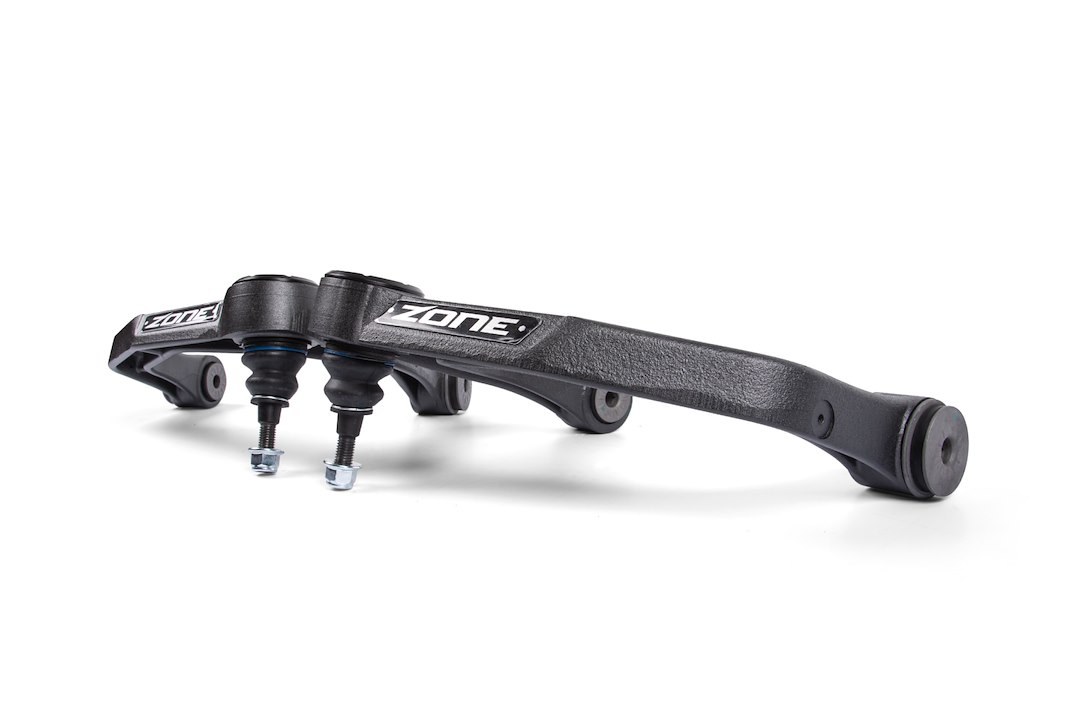 Zone Offroad Control Arm, Adventure, Tubular, Non Adjustable, Black, Steel, Set of 2 – ZONC2321