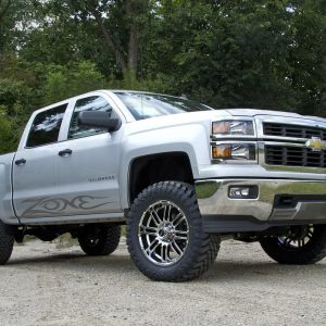 Zone Offroad Lift Kit Suspension, 4-1/2 Inch Front Lift, 4 Inch Rear Lift – ZONC28N