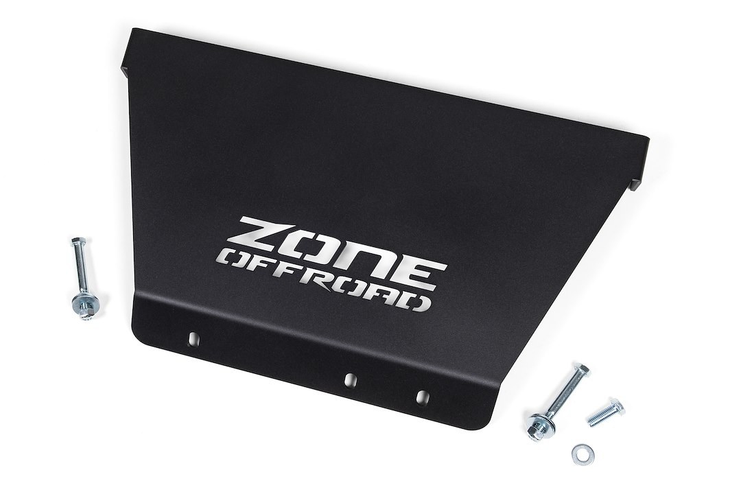 Zone Offroad Skid Plate, Differential, Powder Coated, Black, Steel, For Use with Zone 6 Inch Lift – ZONC5653