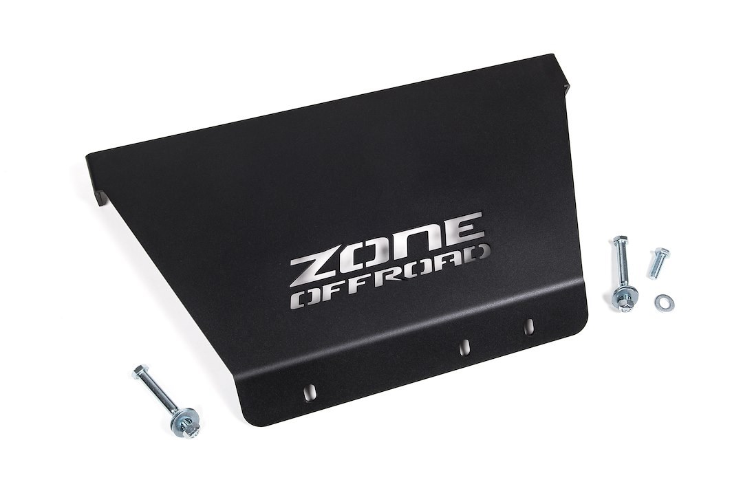 Zone Offroad Skid Plate, Differential, Powder Coated, Black, Steel, For Use with Zone 6 Inch Lift – ZONC5653