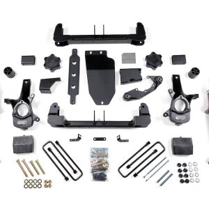 Zone Offroad Lift Kit Suspension, Nitro, 6-1/2 Inch Front Lift, 5 Inch Rear Lift – ZONC59N