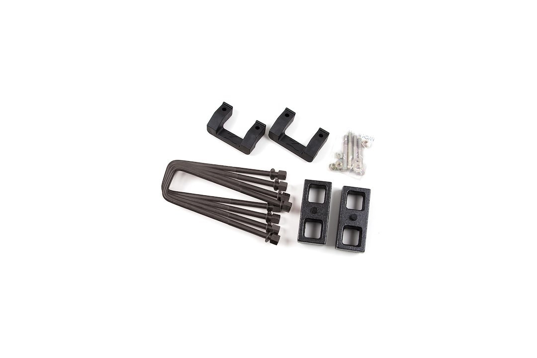 Zone Offroad Lift Kit Suspension, 2 Inch Front Lift, 2 Inch Rear Lift, Without Shock Absorbers IN Kit – Shock Change Not Necessary – ZONC63