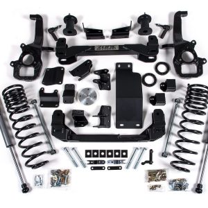 Zone Offroad Lift Kit Suspension, Fox, 4 Inch Front Lift, 4 Inch Rear Lift – ZOND146F
