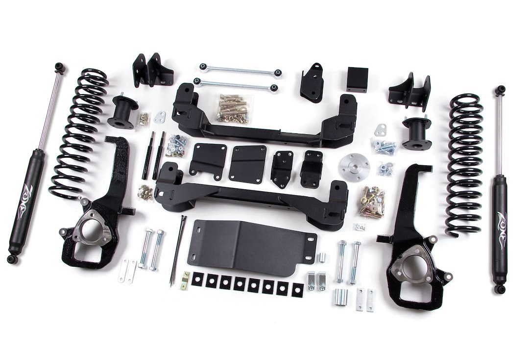 Zone Offroad Lift Kit Suspension, 6 Inch Front Lift, 3 Inch Rear Lift – ZOND40N