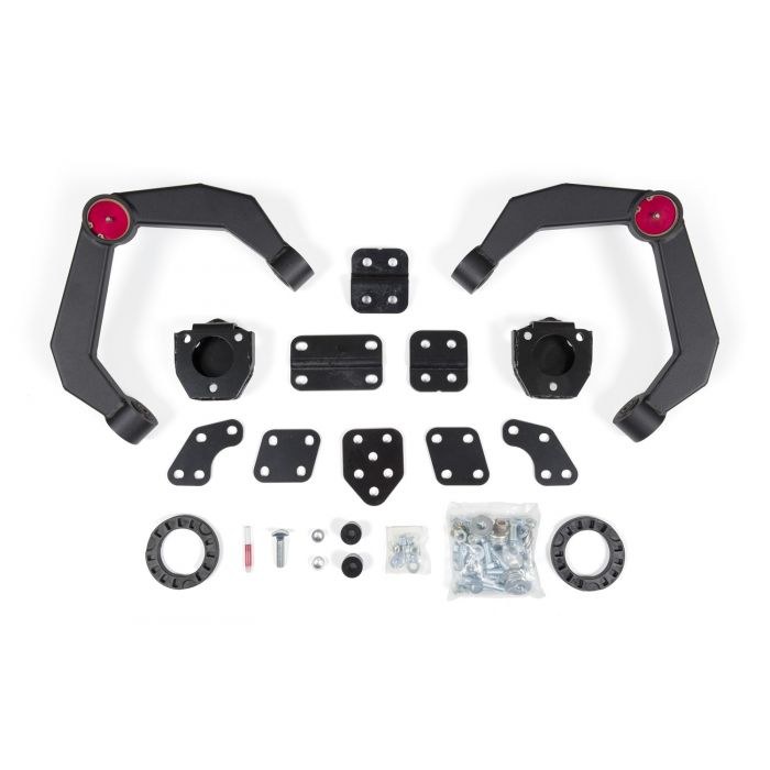 Zone Offroad Leveling Kit Suspension, 2 to 2-1/2 Inch Lift, Strut Assembly Spacer – ZOND48