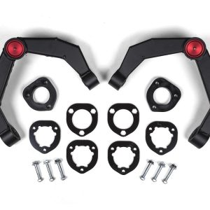 Zone Offroad Leveling Kit Suspension, 2 Inch Lift, Strut Assembly Spacers – ZOND70
