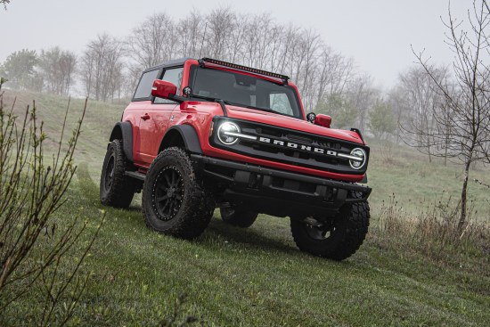 Zone Offroad Lift Kit Suspension, 3-1/2 Inch Front Lift, 3 Inch Rear Lift, Without Shock Absorbers IN Kit – Shock Change Not Necessary – ZONF101
