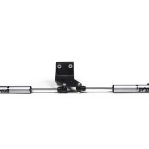 Zone Offroad Steering Stabilizer, Fox 2.0 Series, Dual, With Mounting Brackets, Set of 2 – ZONF102F