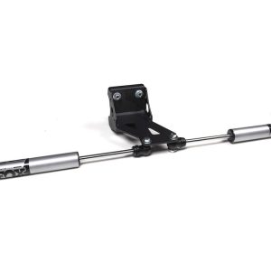 Zone Offroad Steering Stabilizer, Fox 2.0 Series, Dual, With Mounting Brackets, Set of 2 – ZONF102F
