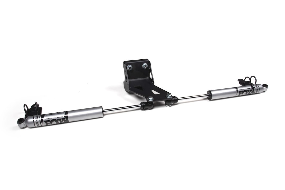 Zone Offroad Steering Stabilizer, Fox 2.0 Series, Dual, With Mounting Brackets, Set of 2 – ZONF102F