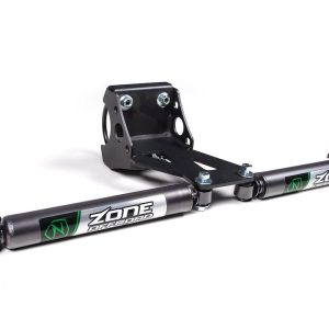 Zone Offroad Steering Stabilizer, Nitro, Dual, With Brackets/ Nitro Steering Stabilizers/ Installation Hardware, Set of 2 – ZONF102N