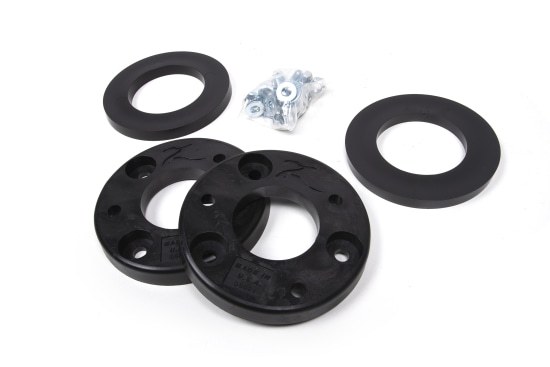 Zone Offroad Leveling Kit Suspension, 2 Inch Lift, Strut Spacers, With Strut Assembly Spacers/ Pre Load Spacers/ Installation Hardware – ZONF1205