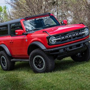 Zone Offroad Lift Kit Suspension, 2 Inch Front Lift, 1 Inch Rear Lift, Without Shock Absorbers IN Kit – Shock Change Not Necessary – ZONF1220