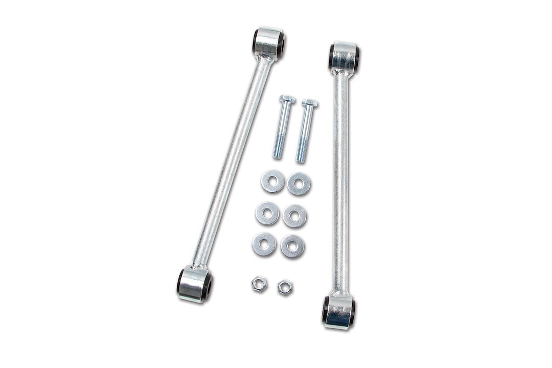 Zone Offroad Stabilizer Bar Link Kit, With 2-1/2 to 4 Inch Lift, Set of 2 with Hardware – ZONF5201