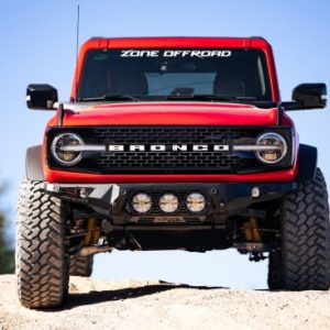 Zone Offroad Lift Kit Suspension, 3 Inch Front Lift, 2 Inch Rear Lift, Without Shock Absorbers IN Kit – Shock Change Not Necessary – ZONF97