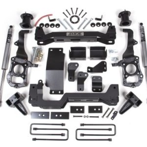 Zone Offroad Lift Kit Suspension, Fox 2.0 Series, 6 Inch Front Lift, 4 Inch Rear Lift, With Rear Fox Shock Absorbers IN Kit – ZONF98F