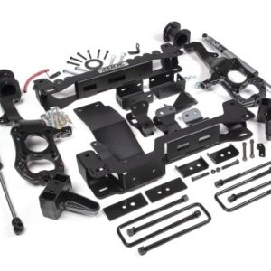 Zone Offroad Lift Kit Suspension, 4 Inch Front Lift, 2 Inch Rear Lift, Without Shock Absorbers IN Kit – Shock Change Necessary – ZONF99