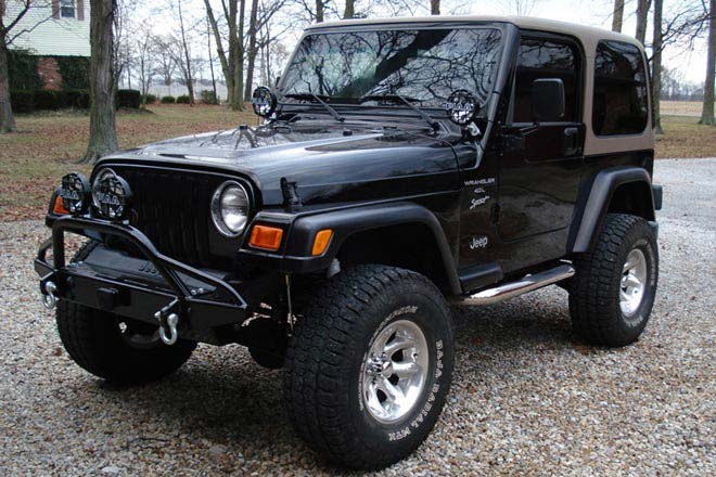 Zone Offroad Lift Kit Suspension, 4 Inch Front Lift, 4 Inch Rear Lift, With Front and Rear Nitro Shock Absorbers IN Kit – ZONJ11N