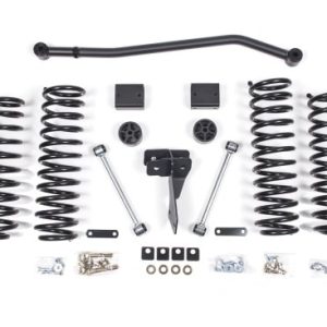 Zone Offroad Lift Kit Suspension, 4 Inch Front Lift, 4 Inch Rear Lift, Without Shock Absorbers IN Kit – Shock Change Necessary – ZONJ15