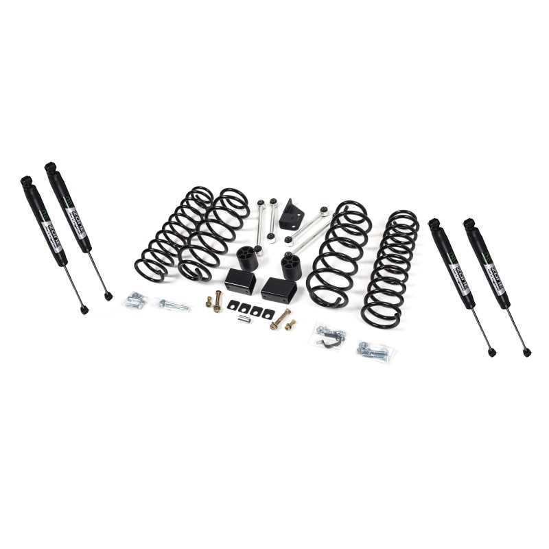 Zone Offroad Lift Kit Suspension, 3 Inch Front Lift, 3 Inch Rear Lift, With Front and Rear Fox Shock Absorbers IN Kit – ZONJ31F