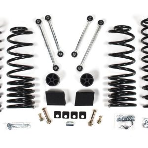 Zone Offroad Lift Kit Suspension, 3 Inch Front Lift, 3 Inch Rear Lift, Without Shock Absorbers IN Kit – Shock Change Necessary – ZONJ34