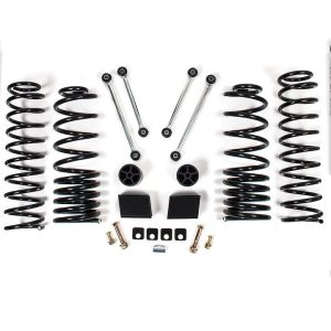 Zone Offroad Lift Kit Suspension, Fox 2.0 Series, 3 Inch Front Lift, 3 Inch Rear Lift, With Front and Rear Fox Shock Absorbers IN Kit – ZONJ34F