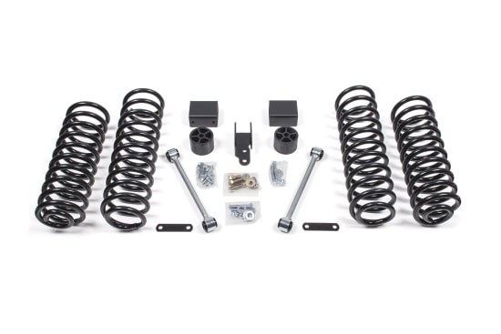 Zone Offroad Lift Kit Suspension, 3 Inch Front Lift, 3 Inch Rear Lift, Without Absorbers IN Kit – Shock Absorbers Change Necessary – ZONJ36