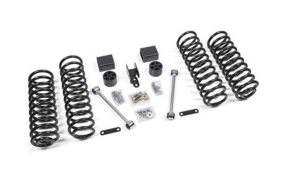 Zone Offroad Lift Kit Suspension, 3 Inch Front Lift, 3 Inch Rear Lift, Without Absorbers IN Kit – Shock Absorbers Change Necessary – ZONJ36