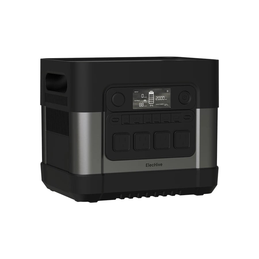 Zero Breeze Power Bank, Elechive 2500, 2500 Wh Capacity, Portable – EH2025