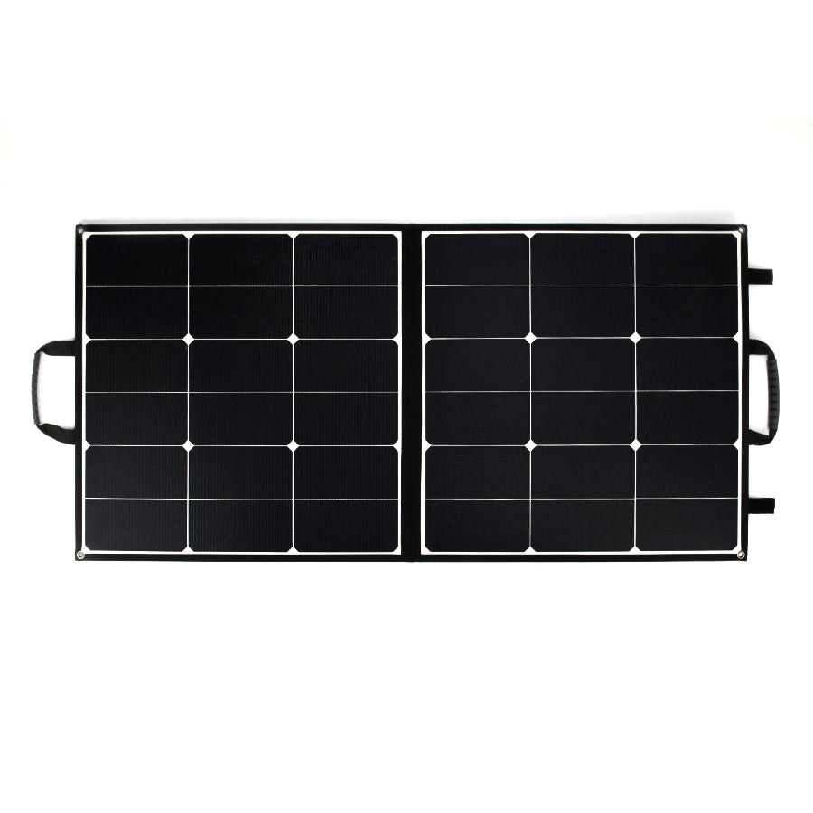 Zero Breeze Solar Panel, Monocrystalline Cell, Foldable, 100 Watts/ 5 Amp Power Current – SP100