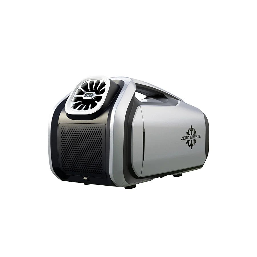 Zero Breeze Air Conditioner, Mark 2, Portable, 2300 Btu, Non Ducted, Silver/ Black, 24 Volt DC – Z20