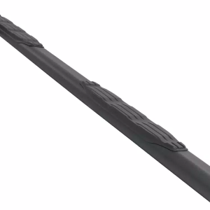 Big Country Truck Accessories Nerf Bar, Fusion, With Step Pads, 5 Inch Oval Straight, Textured Powder Coat, Black, Steel – 105188870