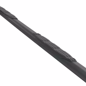 Big Country Truck Accessories Nerf Bar, Fusion, With Step Pads, 5 Inch Oval Straight, Textured Powder Coat, Black, Steel – 105203800