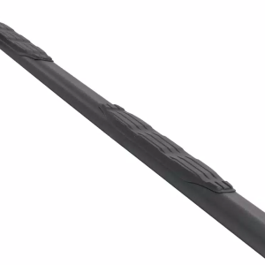 Big Country Truck Accessories Nerf Bar, Fusion, With Step Pads, 5 Inch Oval Straight, Textured Powder Coat, Black, Steel – 105205800