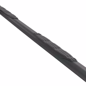 Big Country Truck Accessories Nerf Bar, Fusion, With Step Pads, 5 Inch Oval Straight, Textured Powder Coat, Black, Steel – 105256800