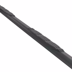 Big Country Truck Accessories Nerf Bar, Fusion, With Step Pads, 5 Inch Oval Straight, Textured Powder Coat, Black, Steel – 105289870